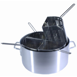 Pasta Pot /Combination 20qt. Aluminum