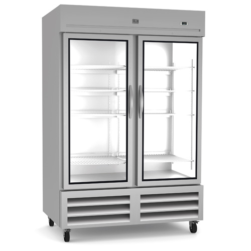 Reach In Refrigerator 49 Cu Ft 2 Glass Door Kelvinator Kchri54r2gdr Mcl Hospitality - Kelvinator Glass Door Fridge Reach In Refrigerator 49 Cu Ft 2 Glass Door Kelvinator Kchri54r2gdr Mcl Hospitality - Kelvinator Glass Door Fridge