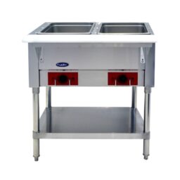 Atosa CSTEA-2C Double Well Electric Steam Table