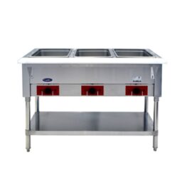Atosa CSTEA-3C Triple Well Electric Steam Table