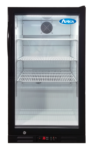 Atosa CTD-7T 21″ Countertop Glass Door Refrigerator Merchandiser – 7.0 Cu. Ft.