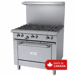 Garland G36-6R 36″ Commercial Gas Range – 6 Open Burners