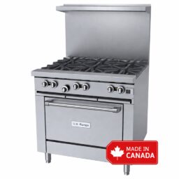 Garland U36-6R 36″ Commercial Gas Range – 6 Open Burners