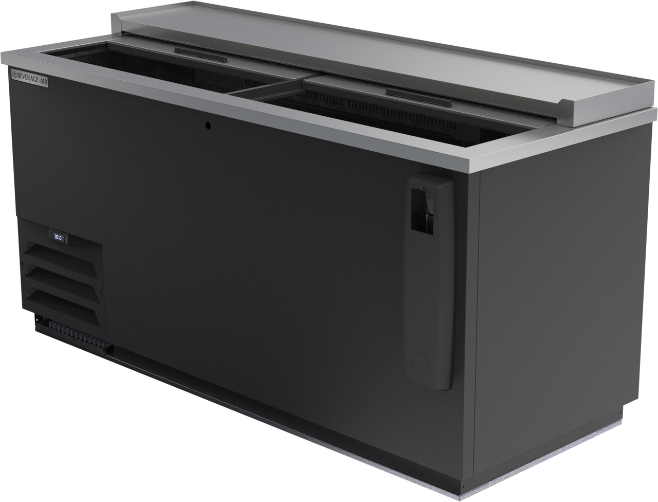 Beverage Air DW64HC-B-29 64" Frosty Brew Bottle Cooler, Black - Image 2