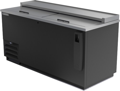Beverage Air DW64HC-B-29 64" Frosty Brew Bottle Cooler, Black