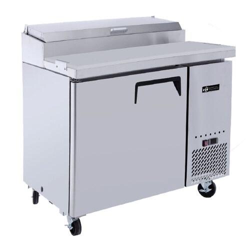 EFI CPDR1-44VC-L Refrigerated Pizza Prep Table, 9.7 cu. ft.