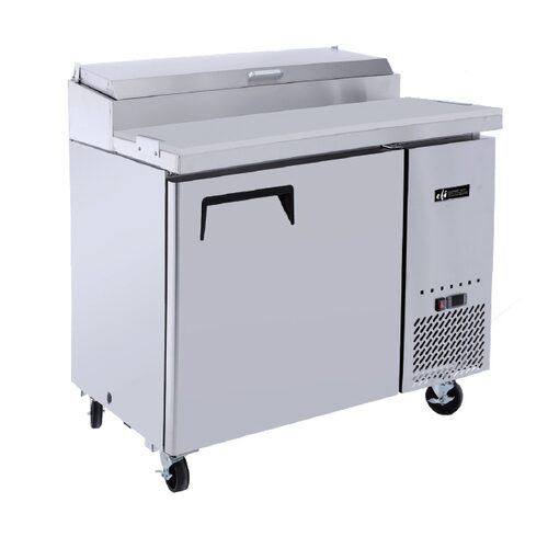 EFI CPDR1-44VC-R Refrigerated Pizza Prep Table, 9.7 cu. ft.