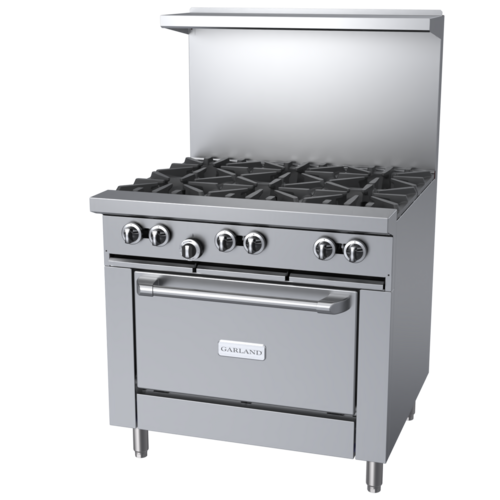 Range,  36" - 6 Burner Range -Garland G36-6R