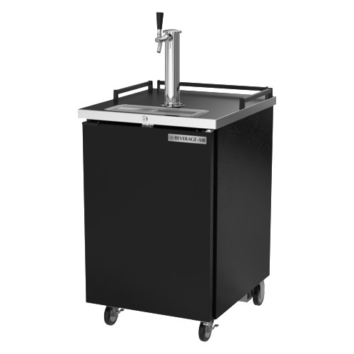 Beverage Air BM23HC-B 24" Mobile Draft Cooler, Black