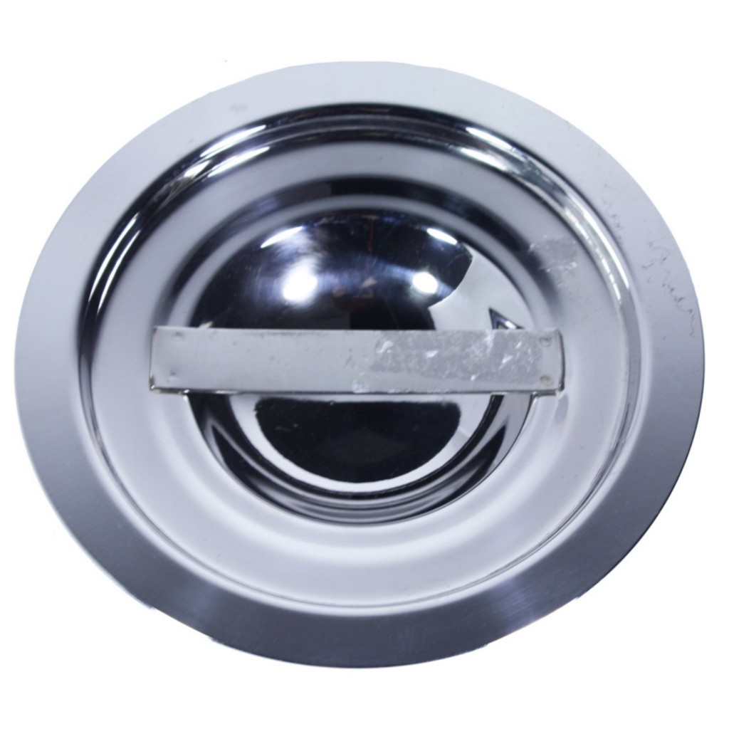 Thunder Group SLBM012 Bain Marie Pot Cover, Fits 8-1/4 Quart Size Pot, Stainless Steel, Mirror-Finish, Pack Of 6