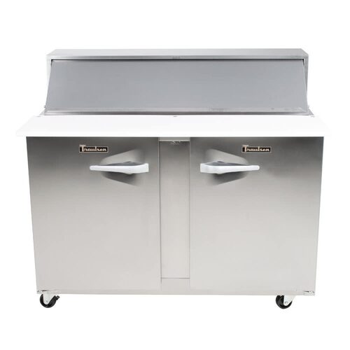 Traulsen UPT4812-LR 48" 12-Pan Compact Sandwich Prep Table
